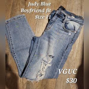 Judy Blue Boyfriend fit jeans Size 11